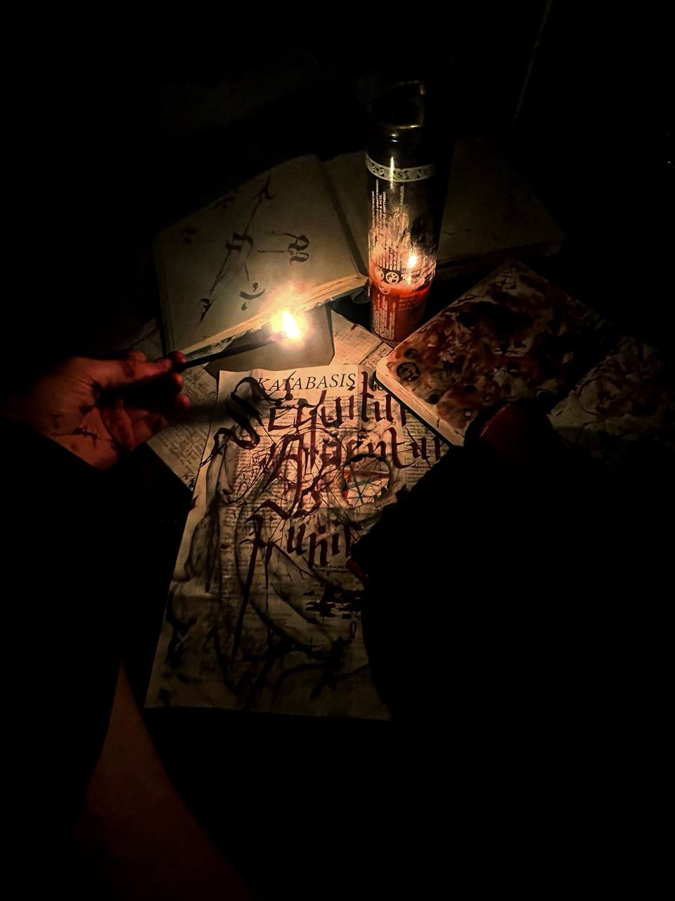 KATABASIS: an underworld opera LP [ARACHNIAN PACT EDITION]